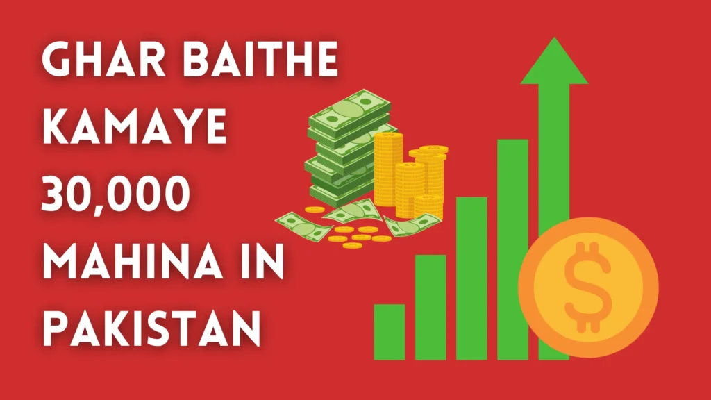 Ghar baithe kamaye 30,000 mahina in pakistan 