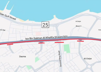 ٹریفک جنرل ڈیپارٹمنٹ کا اعلان – فہاحیل روڈ بند کرنے کا شیڈول